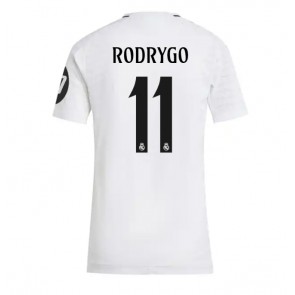 Real Madrid Rodrygo Goes #11 Dámské Domácí Dres 2024-25 Krátký Rukáv